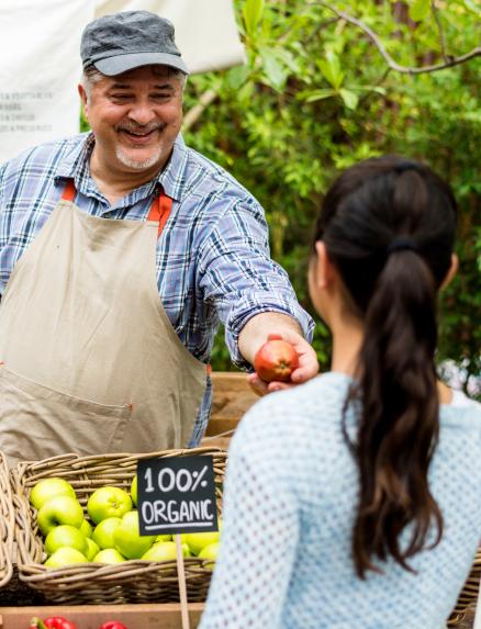 Buy local food