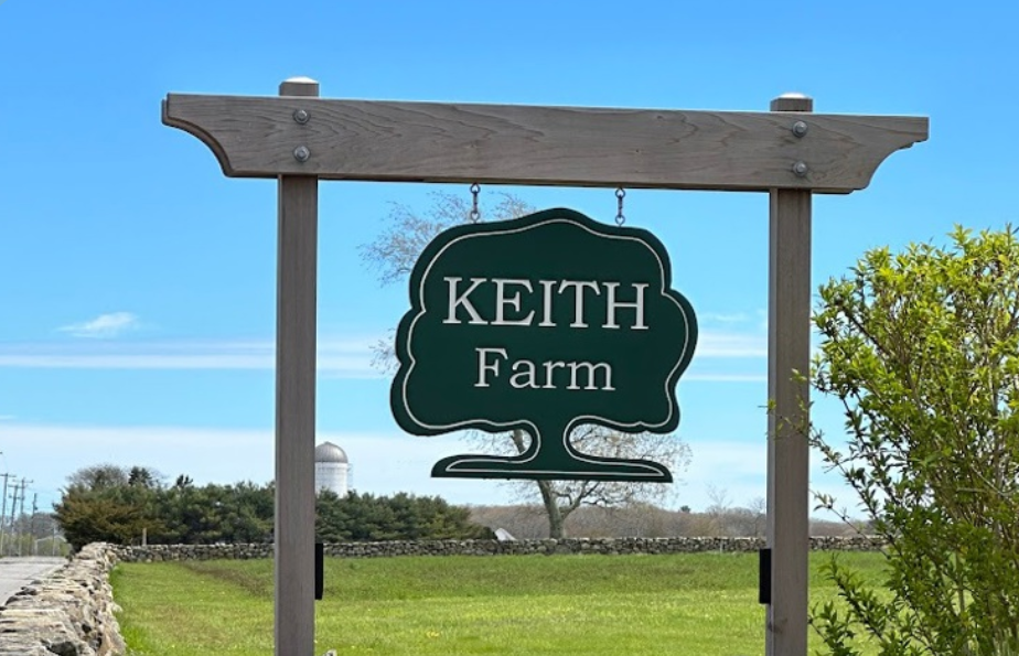 Sign Saying Keith Farm