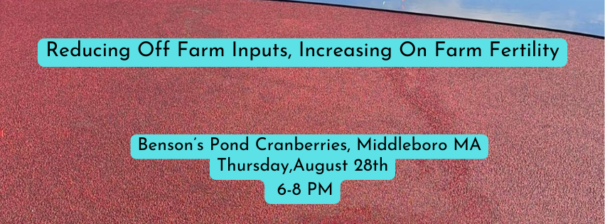 Reducing Off Farm Inputs, Increasing On Farm Fertility event banner
