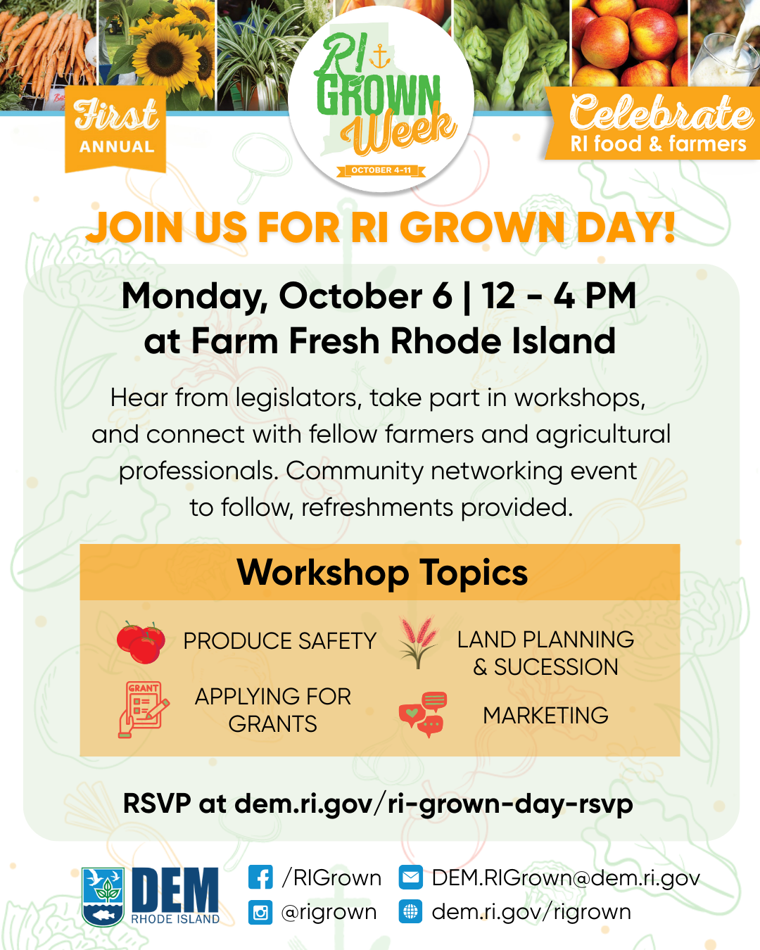 RI Grown Day Celebration
