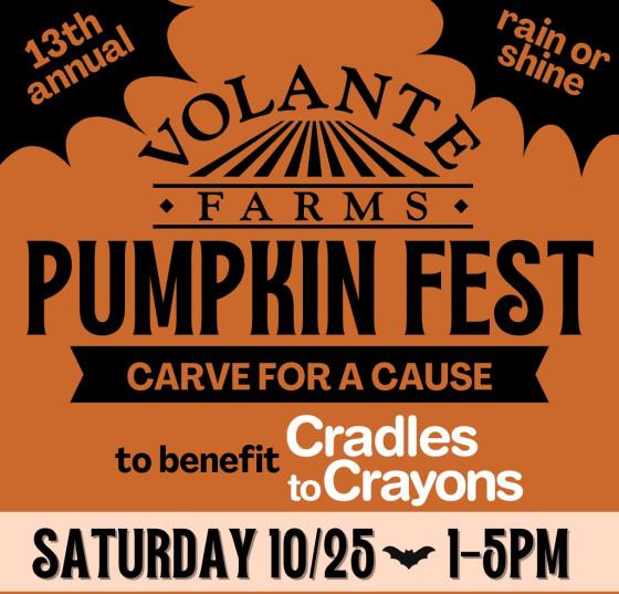 Volante Farms Pumpkin Fest Flyer