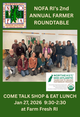 Photo of a group of farmers gathered for a round table 