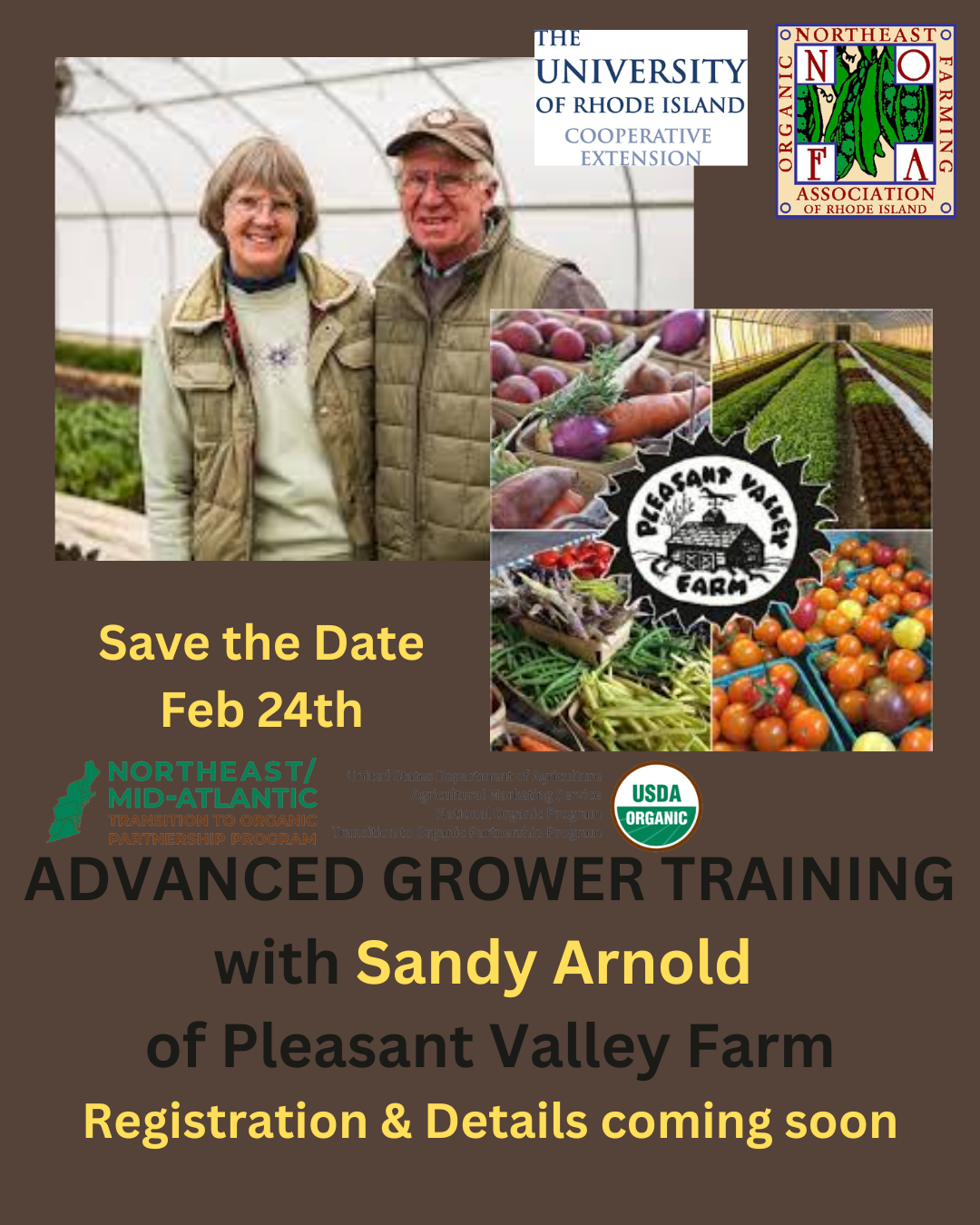 Advanced Grower Training flyer