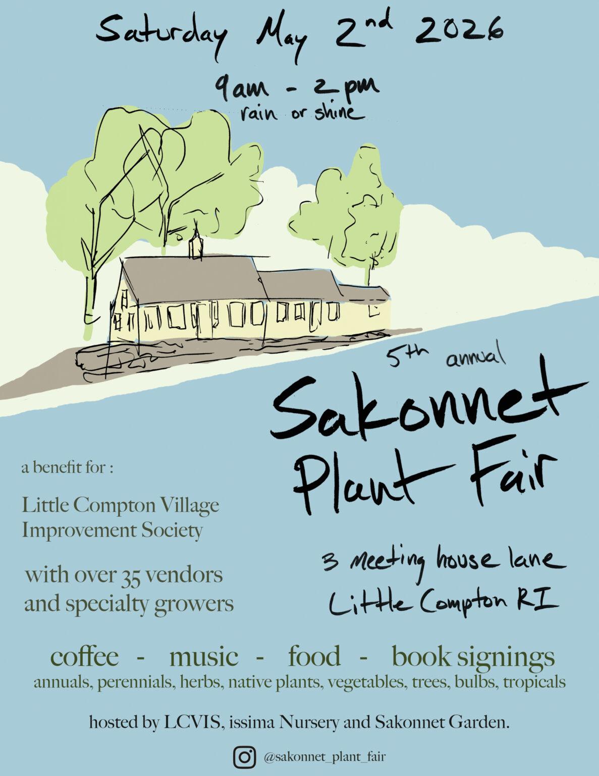 Sakonnet Plant Fair Flyer