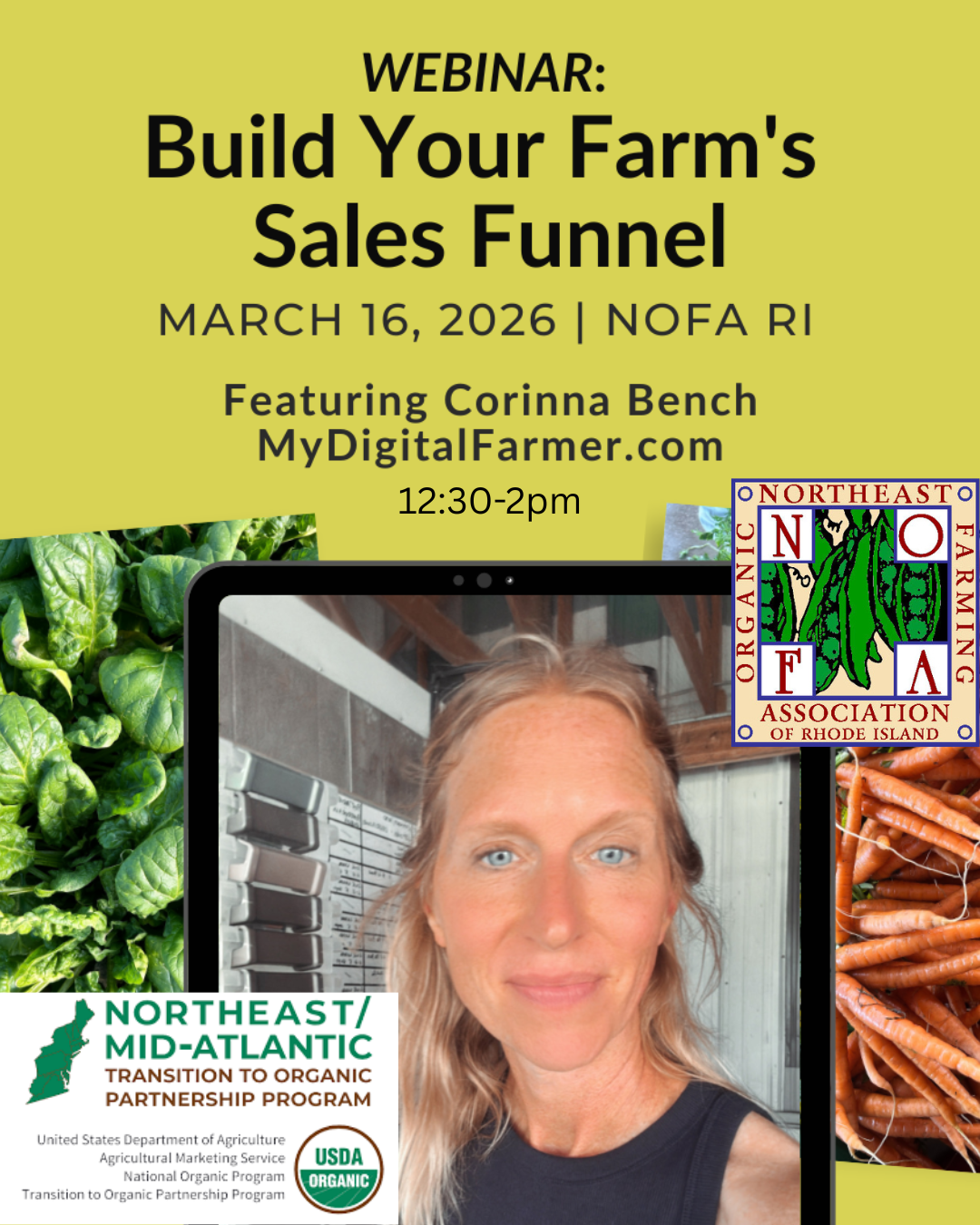 Sales Funnel Webinar Flyer NOFA/RI