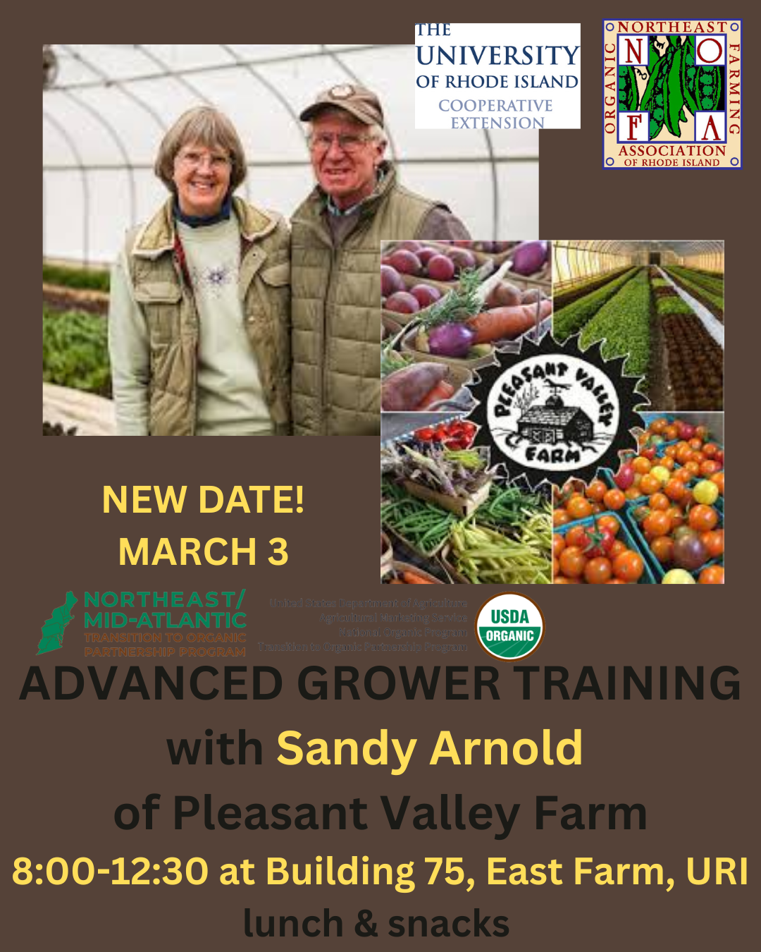 Advanced Grower Training Flyer