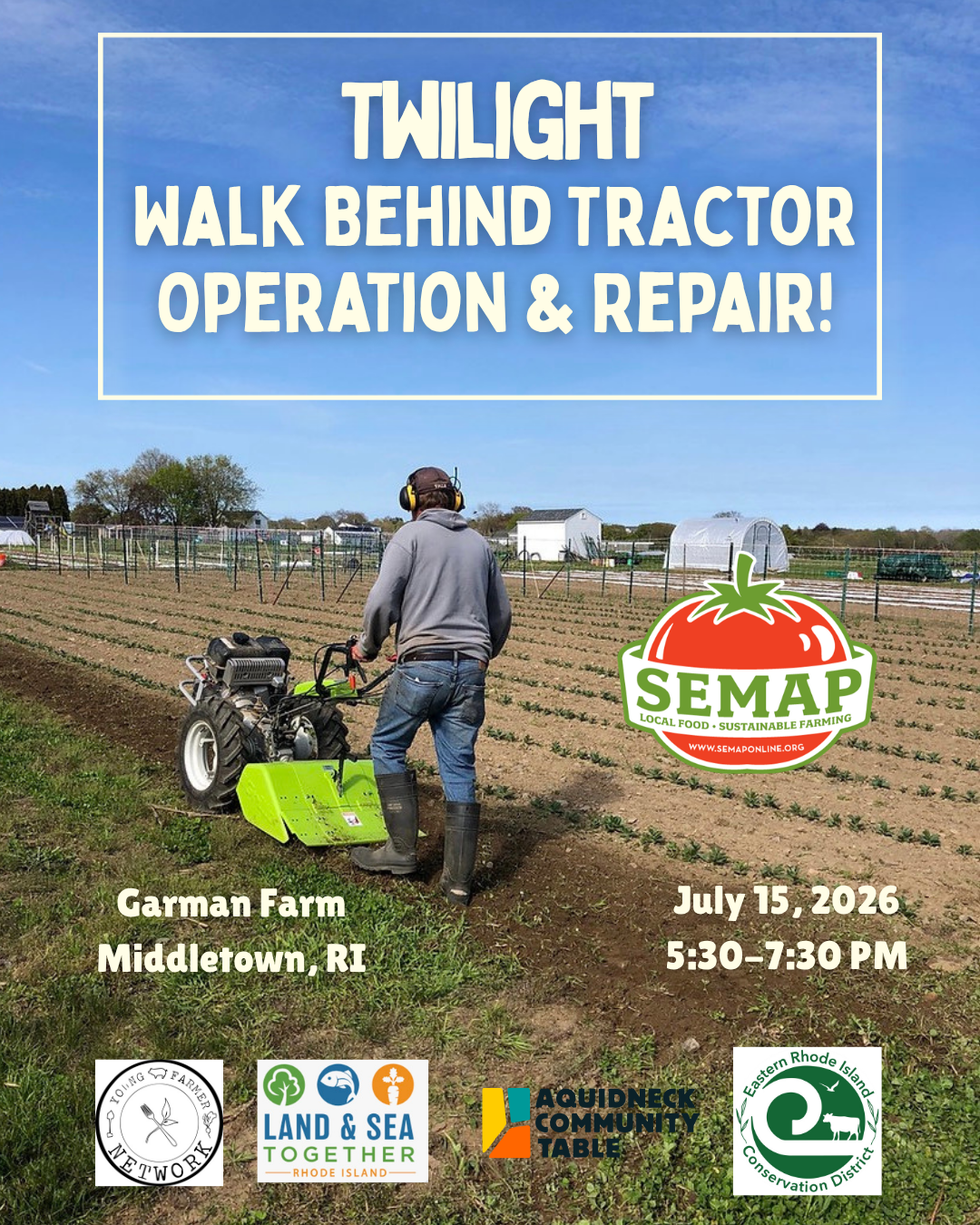 Walk Behind Tractors