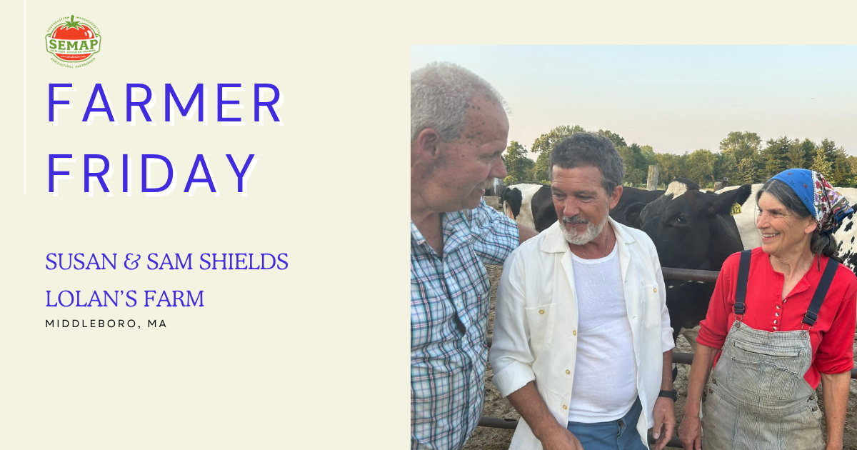 Lolan's Farm Owners with Antonio Banderas