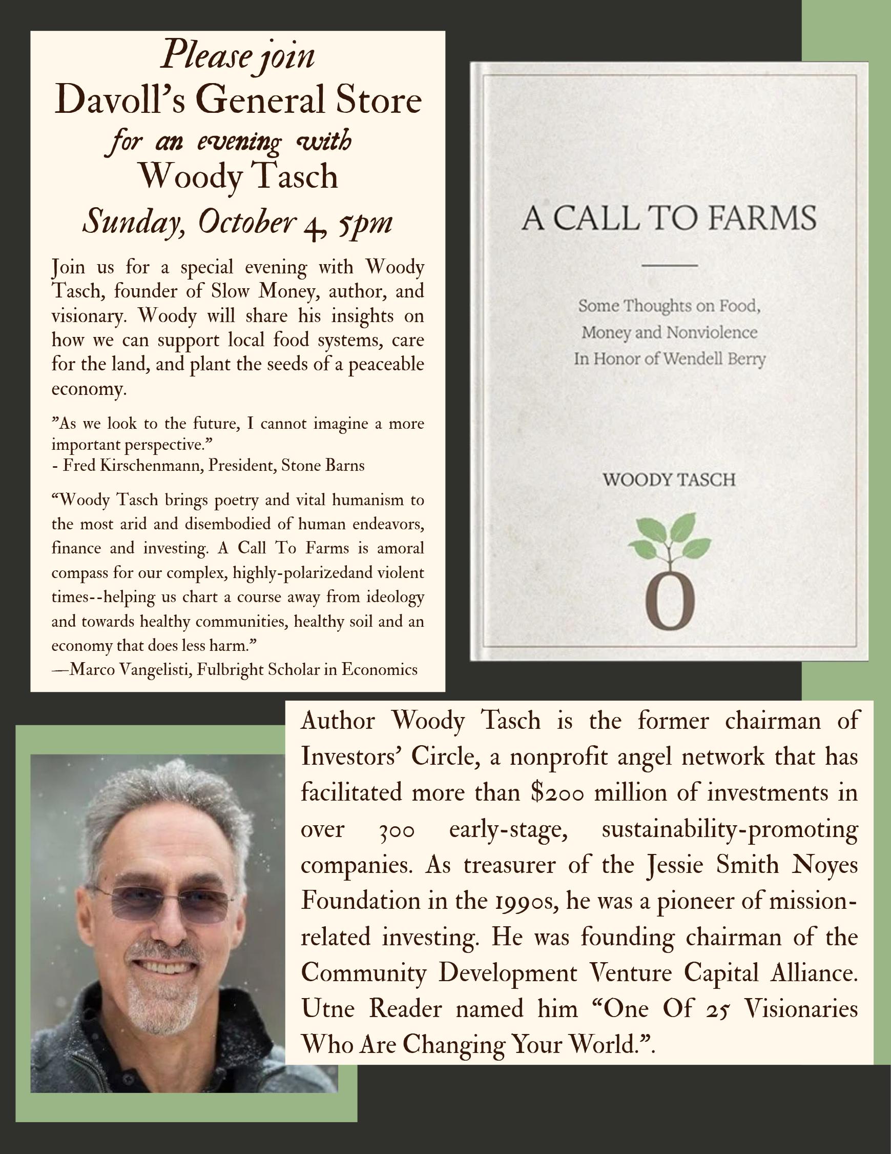 Woody Tasch Davolls