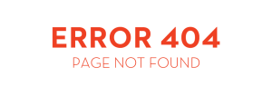 Error 404 Page not Found